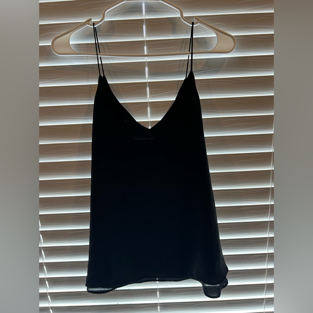 Classic Black spaghetti strap tank from h & m